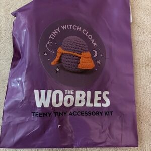 Brand New Sealed The Woobles Tiny Witch Cloak Teeny Tiny Accessory Crochet Kit